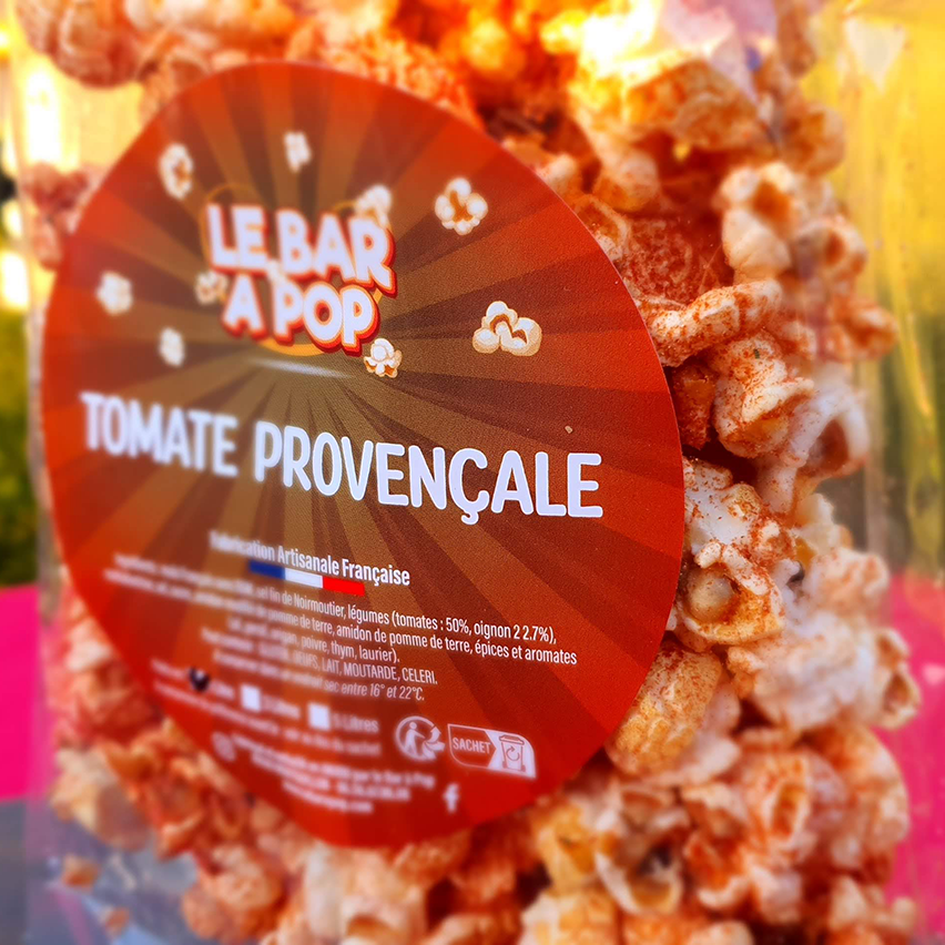 Le Popcorn salé tomate provençale en détail