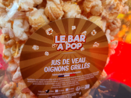 Pop-corn salé "JUS DE VEAU et OIGNONS GRILLES" - 50cl