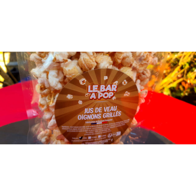 Pop-corn salé "JUS DE VEAU et OIGNONS GRILLES" - 50cl