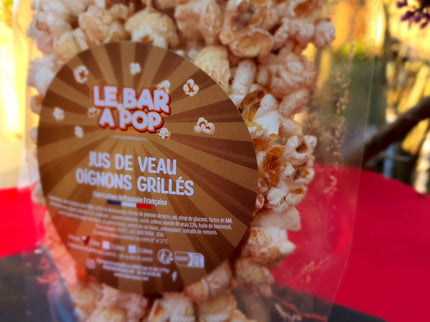Pop-corn salé "JUS DE VEAU et OIGNONS GRILLES" - 50cl