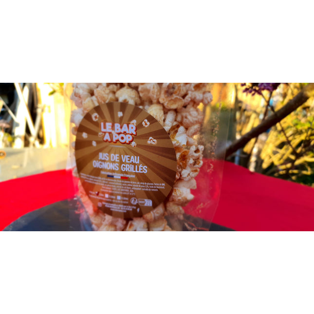 Pop-corn salé "JUS DE VEAU et OIGNONS GRILLES" - 50cl