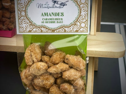 Amandes entières caramélisées finies au beurre salé 180g - Pralines - chouchous