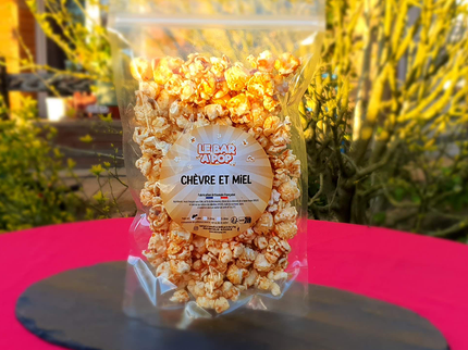 Pop-corn "CHEVRE & MIEL" un produit Original et Artisanal - 50cl