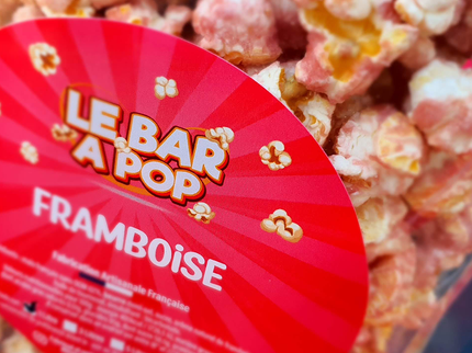 Pop-corn "FRAMBOISE" - 1 Litre en sachet refermable