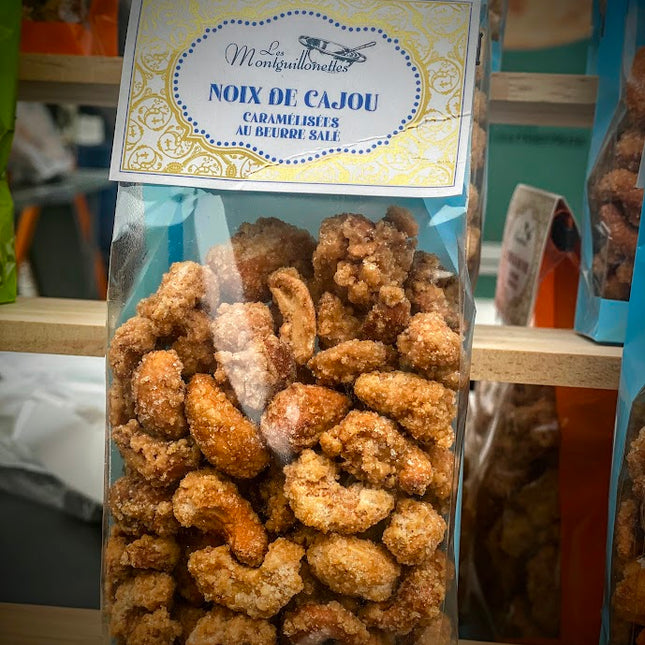 Noix de CAJOU caramélisées finies au beurre salé 180g - Pralines - chouchous