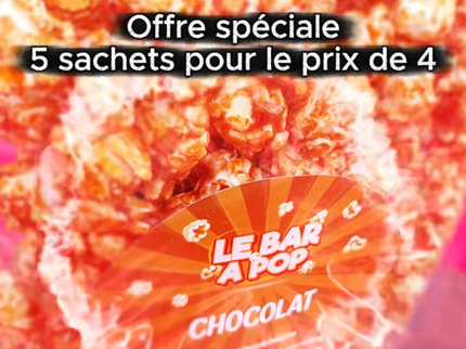 Offre spéciale - 5 Sachets de Popcorns pour le prix de 4