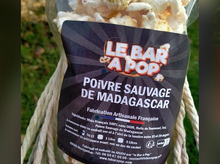 Pop-corn salé au "POIVRE SAUVAGE DE MADAGASCAR" - 50cl
