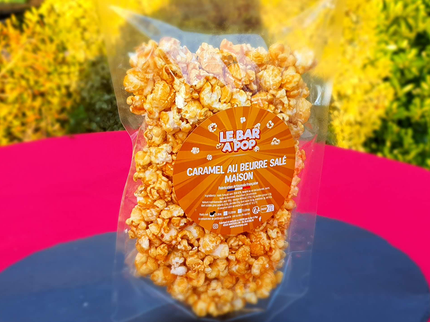 Popcorn au caramel beurre salé maison