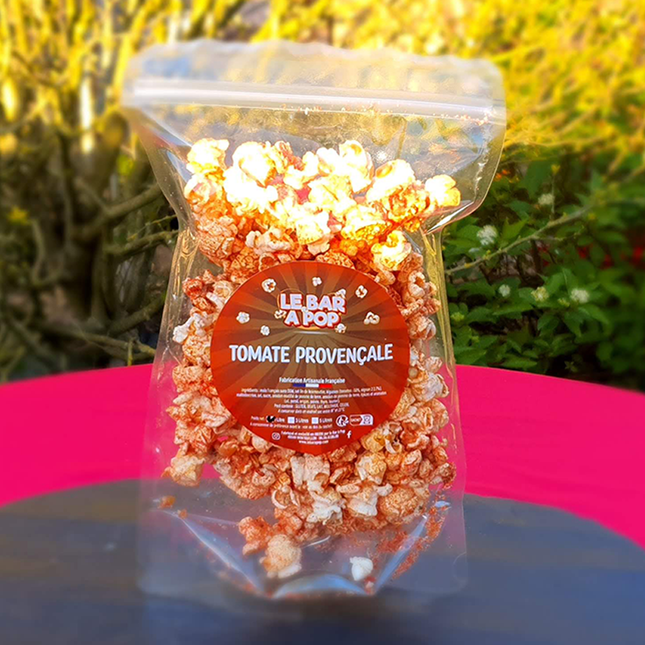 Pop-corn salé "TOMATE PROVENCALE" - 50cl