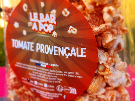 Pop-corn salé "TOMATE PROVENCALE" - 50cl